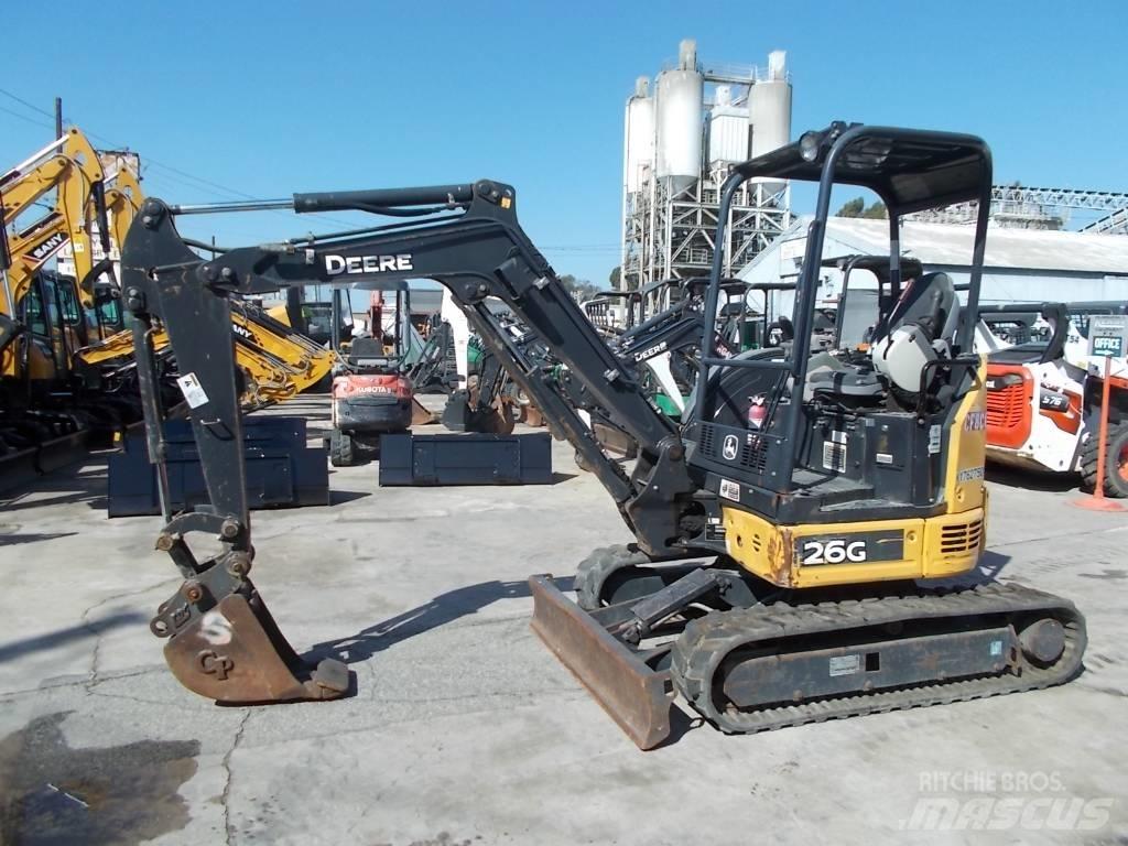 John Deere 26G Mini Excavators <7t (Mini Diggers)