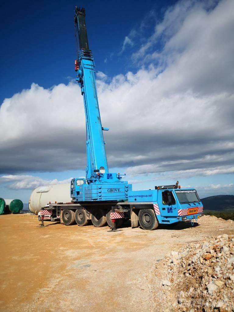 Grove GMK 5180 Mobile and all terrain cranes