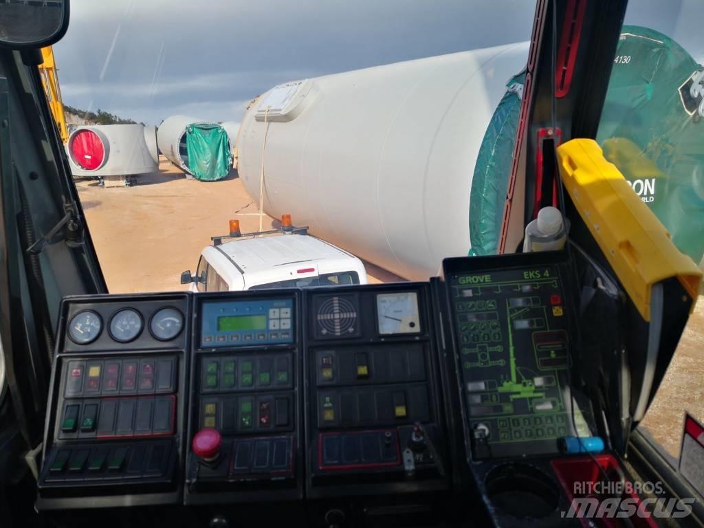 Grove GMK 5180 Mobile and all terrain cranes