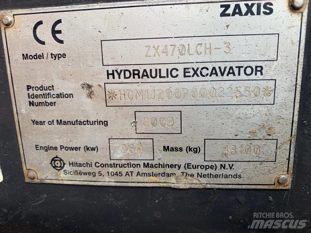  zaxis ZX470LCH-3 Crawler Excavators