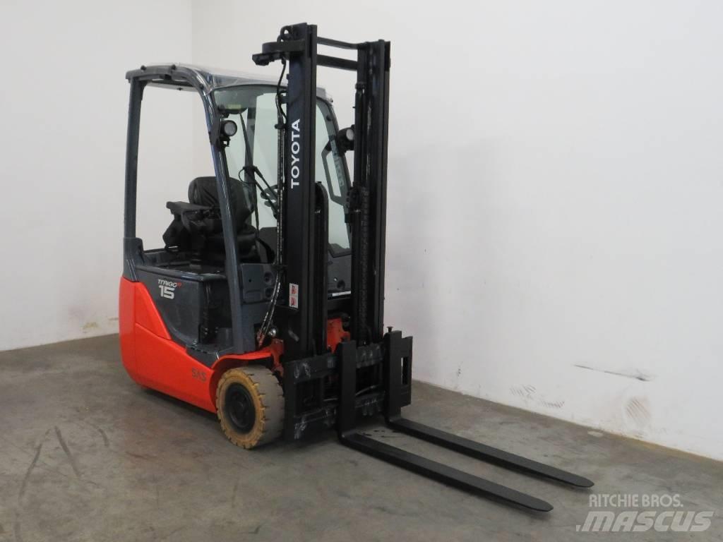 Toyota 8FBE15T Electric Forklifts