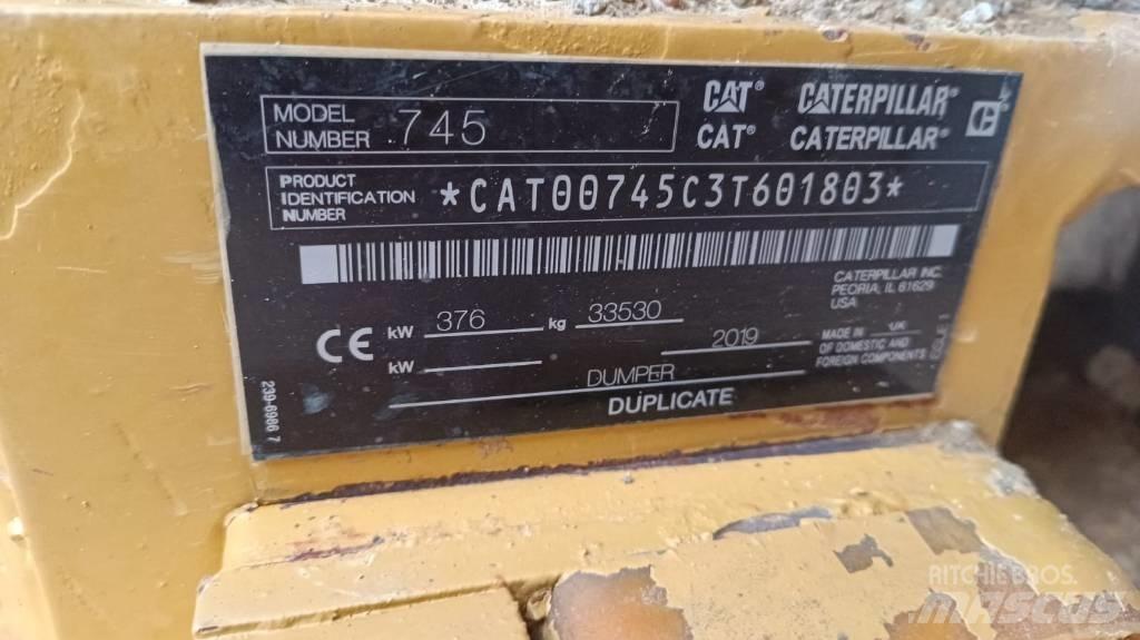 CAT 745 Articulated Dump Trucks (ADTs)