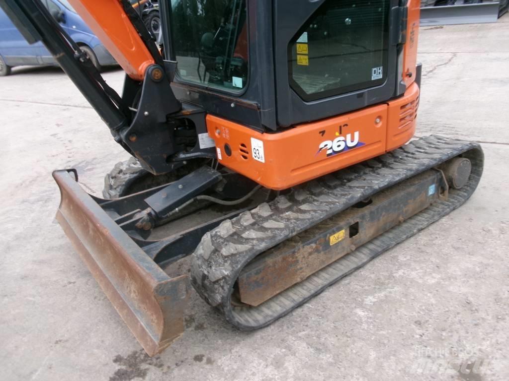 Hitachi 26U Mini Excavators <7t (Mini Diggers)