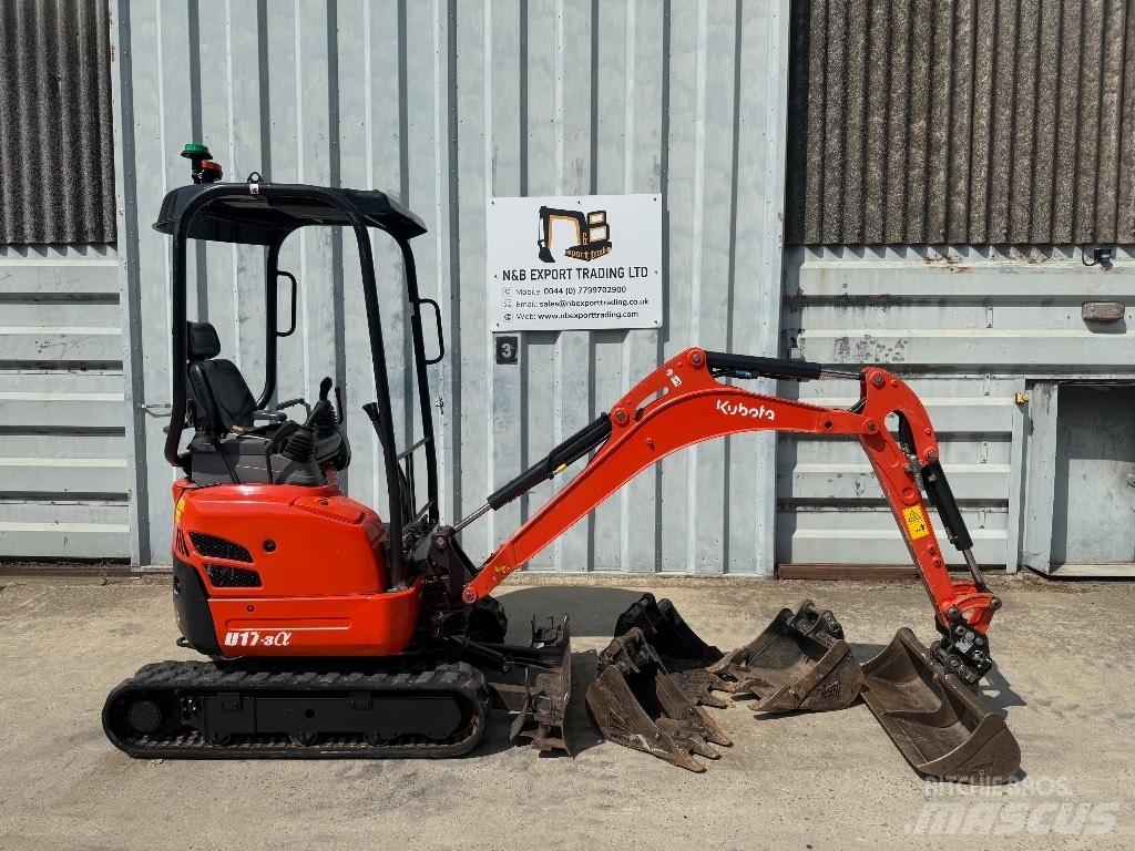 Kubota U 17 Mini Excavators <7t (Mini Diggers)