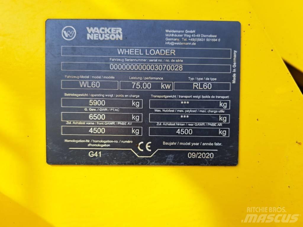 Wacker Neuson WL60 Wheel Loaders