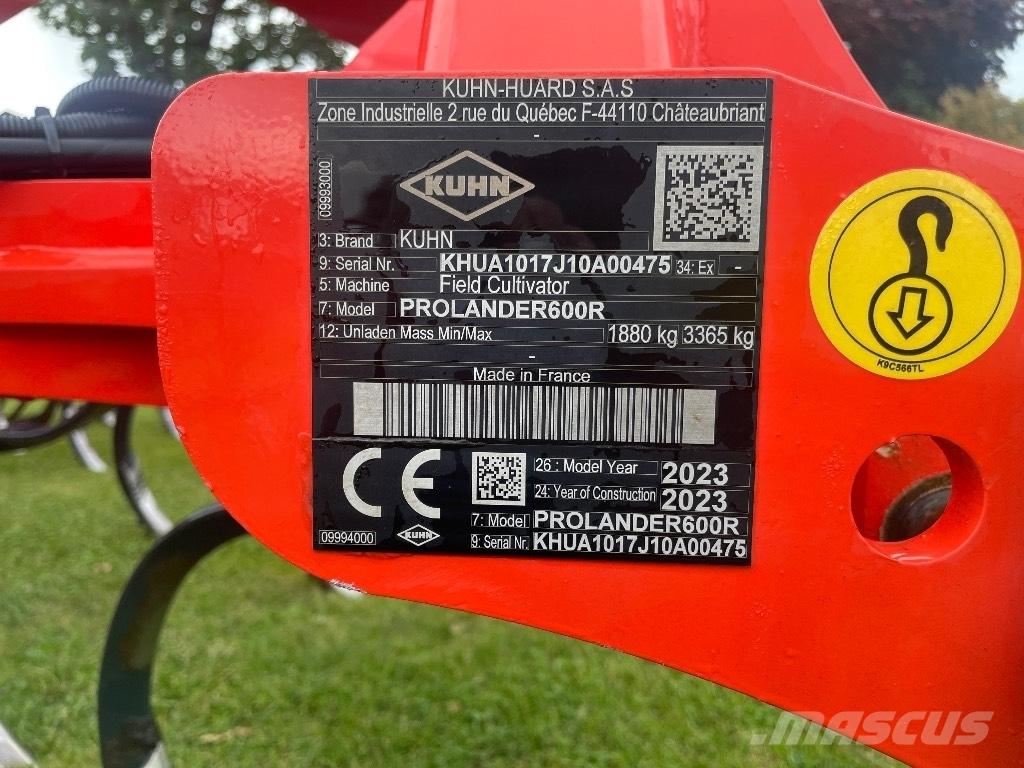 Kuhn Prolander 600R Harrows