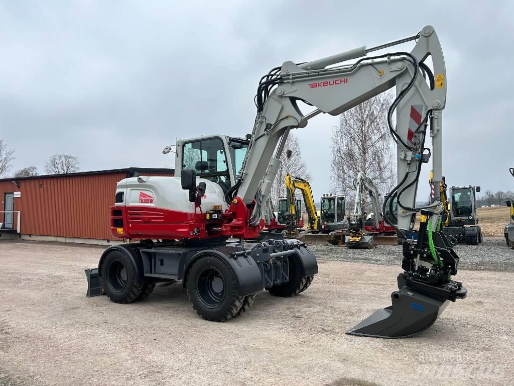 Takeuchi TB395W Wheeled Excavators