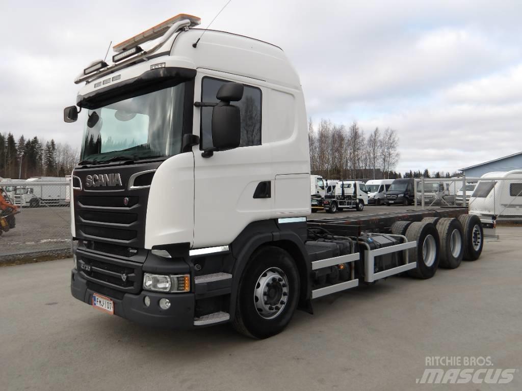 Scania R730 8x4 Cab & Chassis Trucks