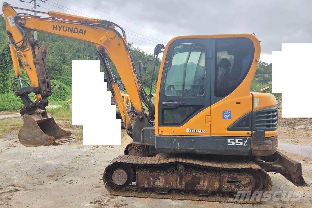 Hyundai Robex 55 Mini Excavators <7t (Mini Diggers)
