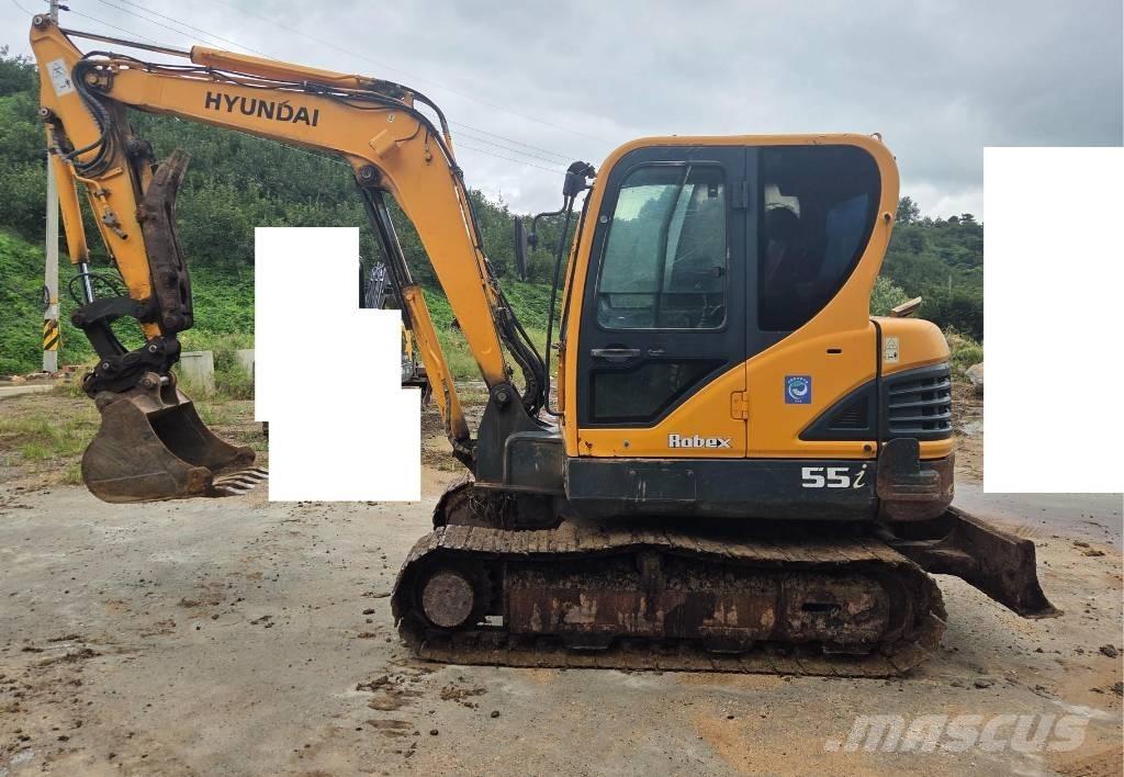 Hyundai Robex 55 Mini Excavators <7t (Mini Diggers)