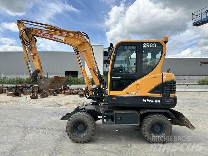 Hyundai R55W-9A Wheeled Excavators