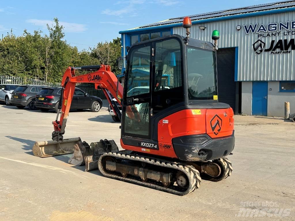 Kubota KX027-4 Mini Excavators <7t (Mini Diggers)