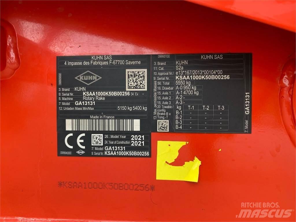 Kuhn GA13131 Swathers/ Windrowers