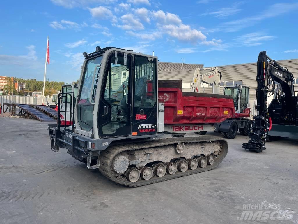 Takeuchi TCR 50 Tracked Dumpers