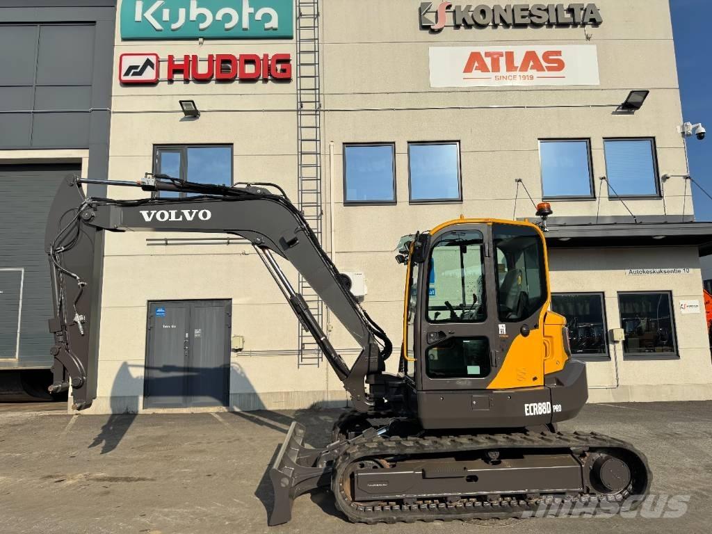 Volvo ECR 88 D PRO Mini excavators  7t - 12t