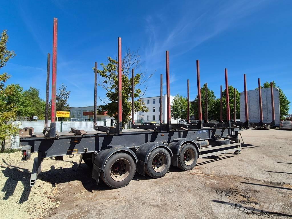 Närko S3HS11T11 Logging semi-trailers