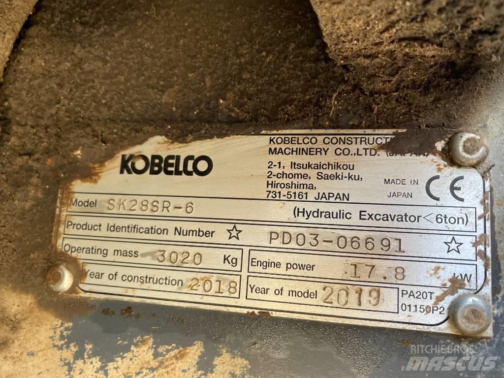 Kobelco SK 28 Mini Excavators <7t (Mini Diggers)