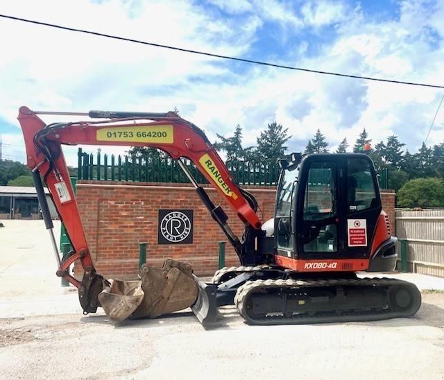 Kubota KX 080-4 Mini excavators  7t - 12t