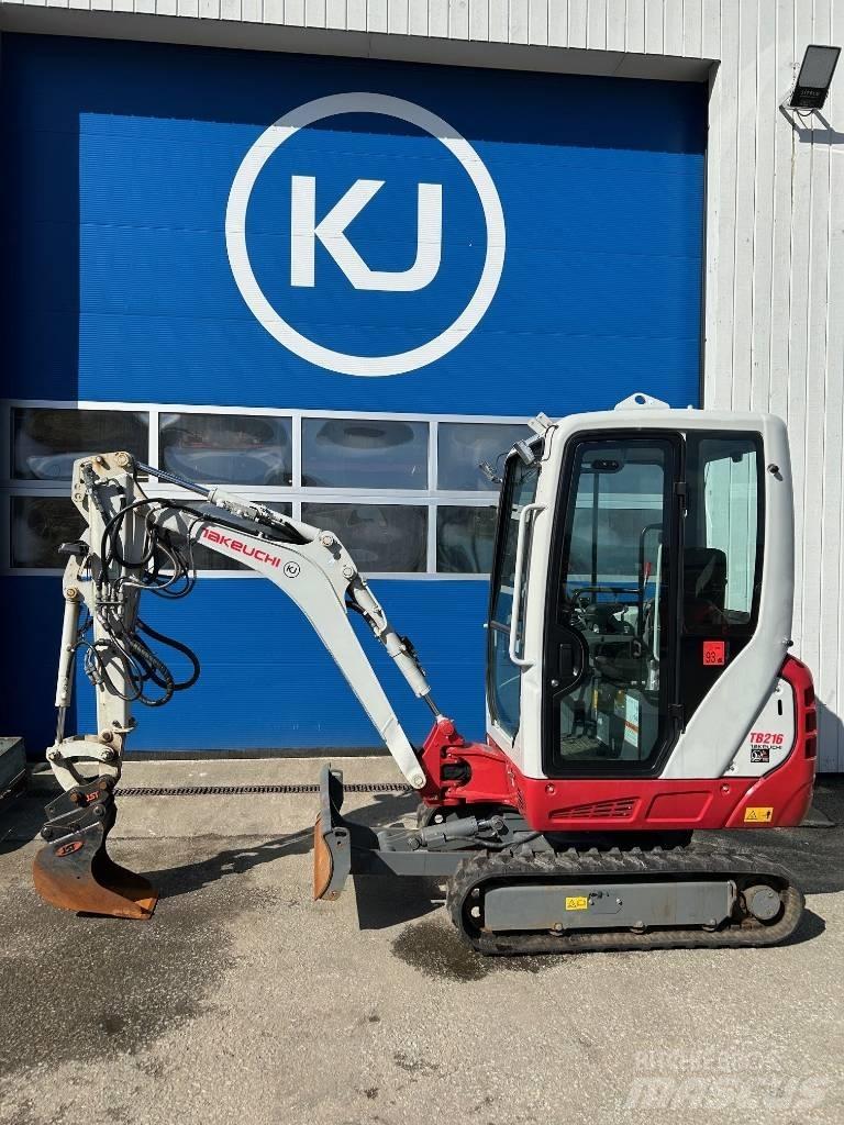 Takeuchi TB 216 Mini Excavators <7t (Mini Diggers)