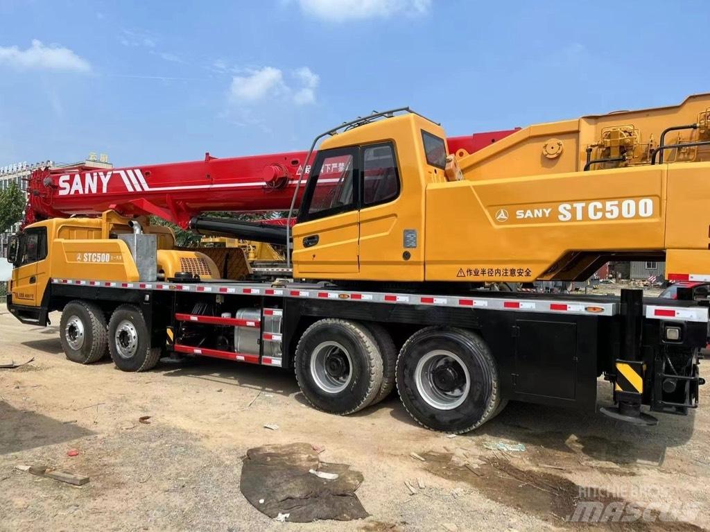 Sany STC 500 S Mobile and all terrain cranes