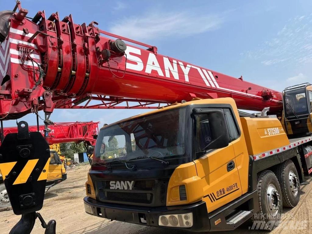 Sany STC 500 S Mobile and all terrain cranes