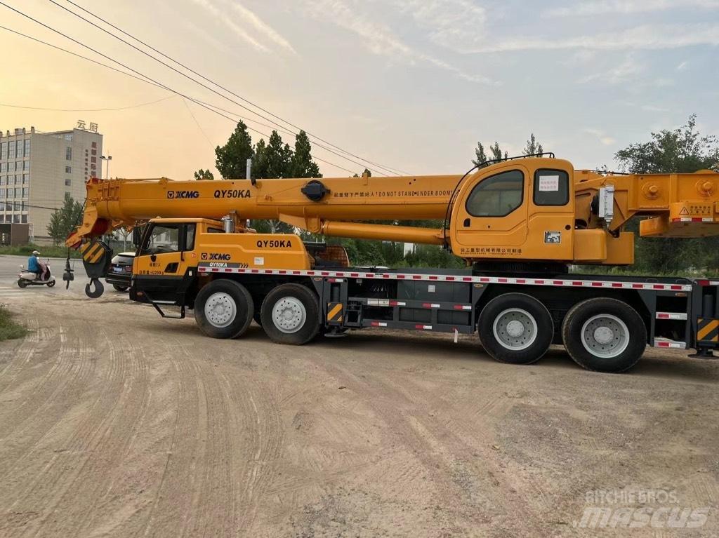 XCMG QY50KA Mobile and all terrain cranes