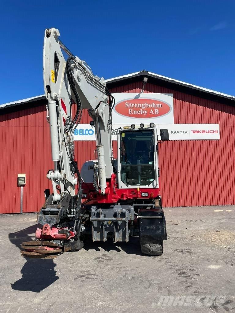 Takeuchi TB 295 W Wheeled Excavators
