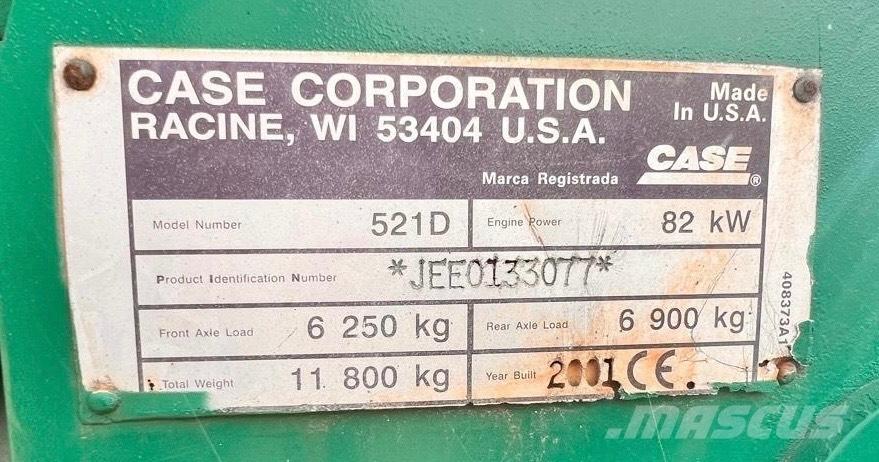 CASE 521 D Wheel Loaders