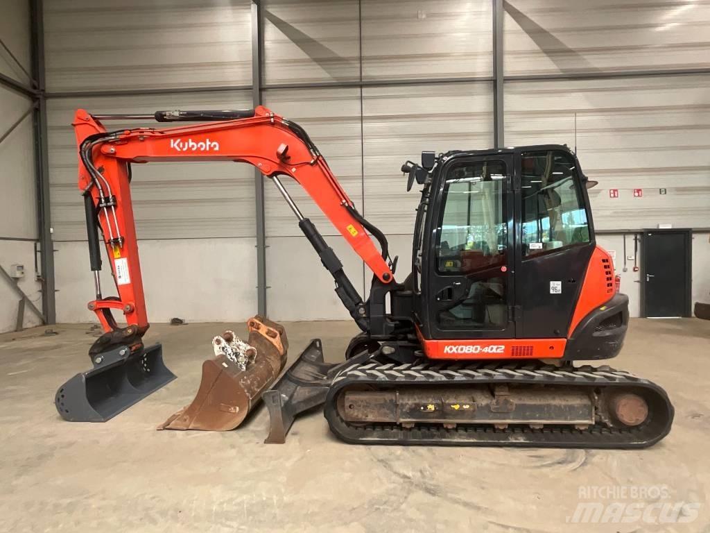 Kubota KX 080-4 A 2 Mini excavators  7t - 12t
