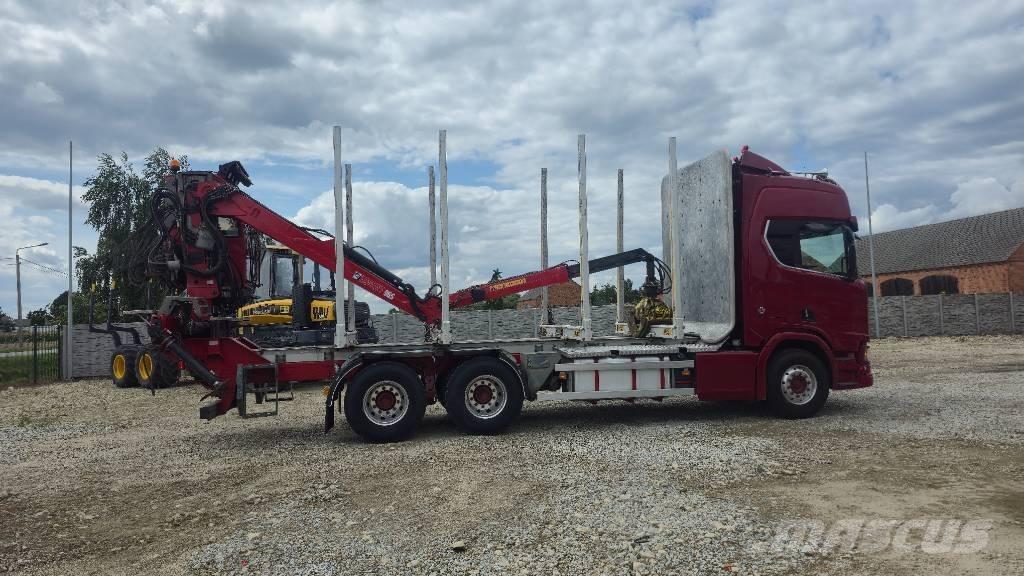 Scania R 650 Log trucks