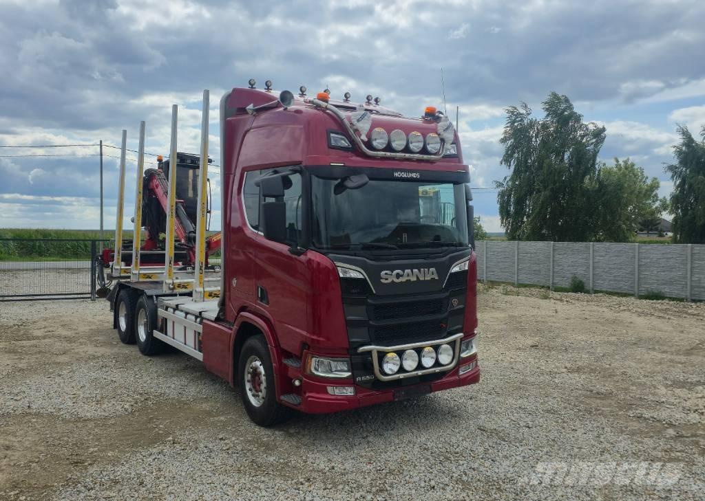 Scania R 650 Log trucks