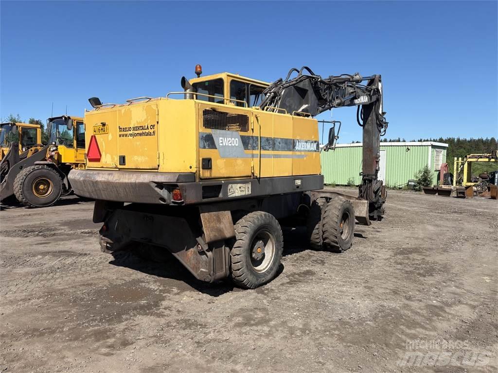 Åkerman EW200 Wheeled Excavators