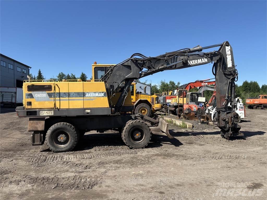 Åkerman EW200 Wheeled Excavators