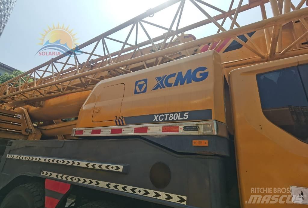 XCMG XCT80L5 Mobile and all terrain cranes