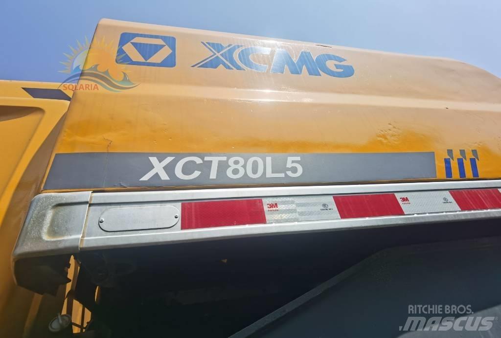 XCMG XCT80L5 Mobile and all terrain cranes