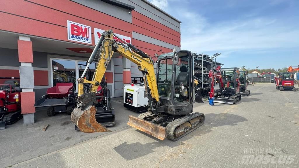 Yanmar Vio 25 Mini Excavators <7t (Mini Diggers)