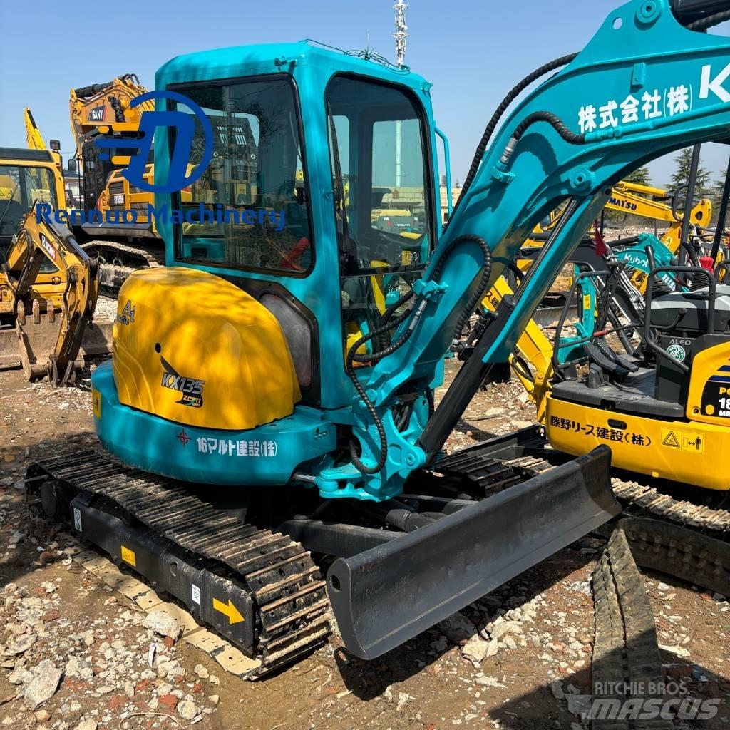 Kubota KX135 Mini Excavators <7t (Mini Diggers)