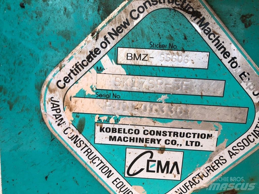 Kobelco SK 17 SR-5 Mini Excavators <7t (Mini Diggers)