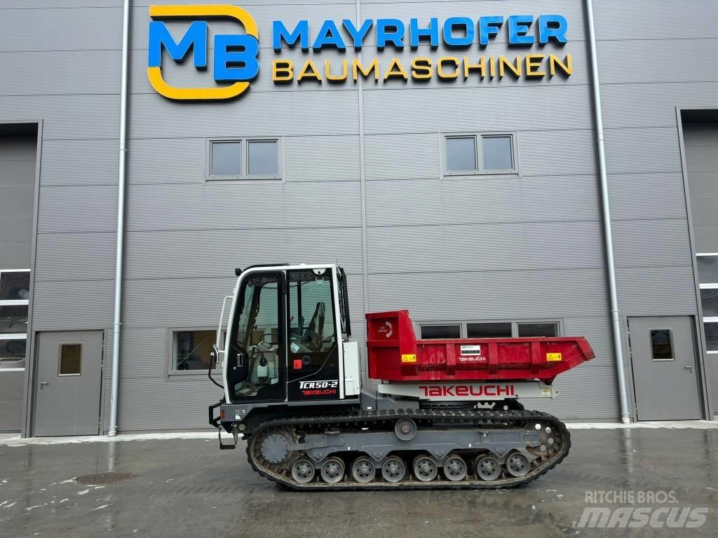 Takeuchi TCR50-2 Tracked Dumpers