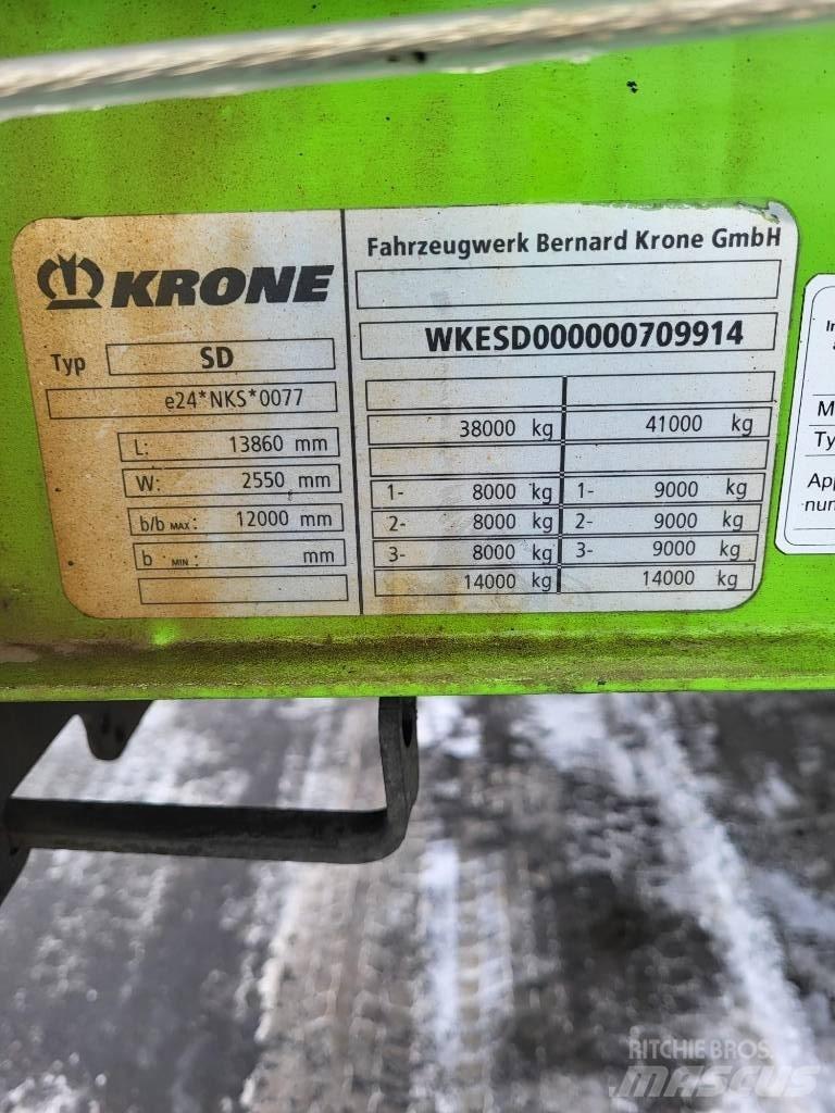 Krone SD Curtain  trailers