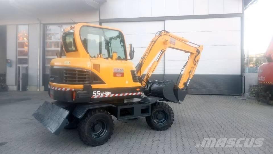 Hyundai 55W-9A Mini Excavators <7t (Mini Diggers)