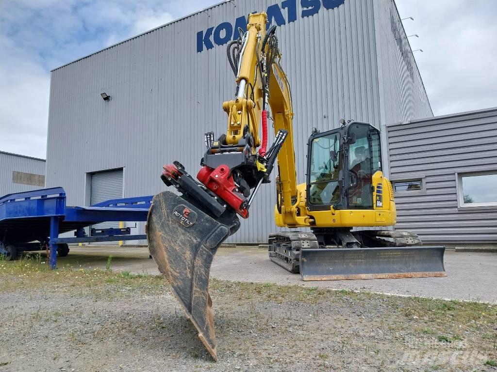 Komatsu PC80MR-5 Mini excavators  7t - 12t
