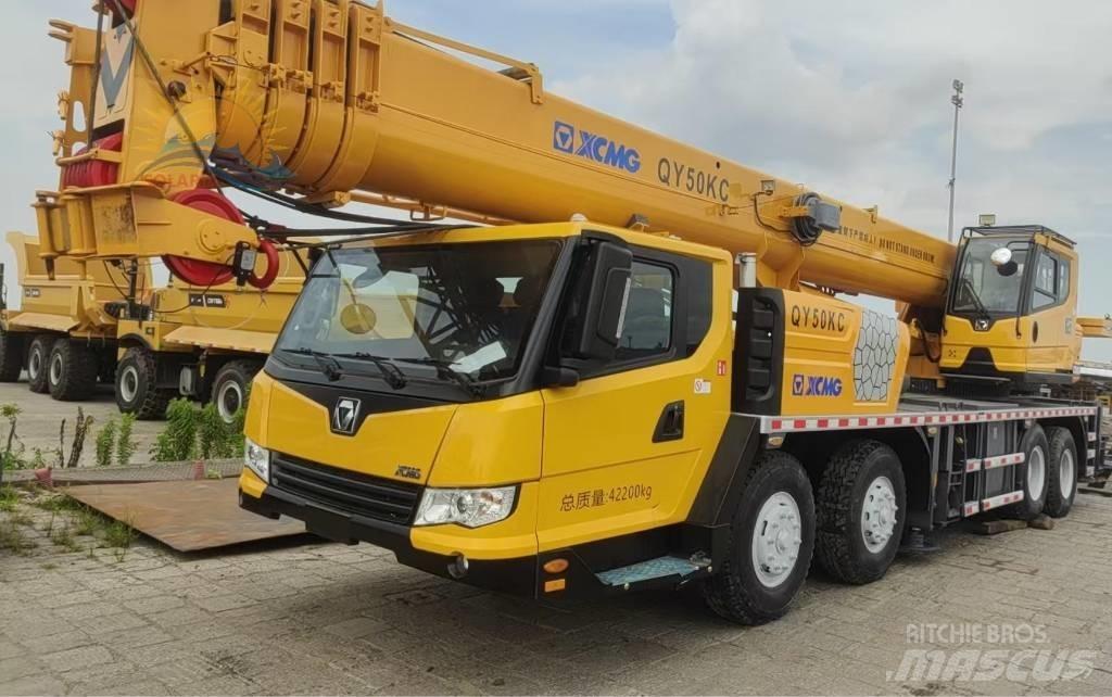 XCMG QY 50 K Mobile and all terrain cranes