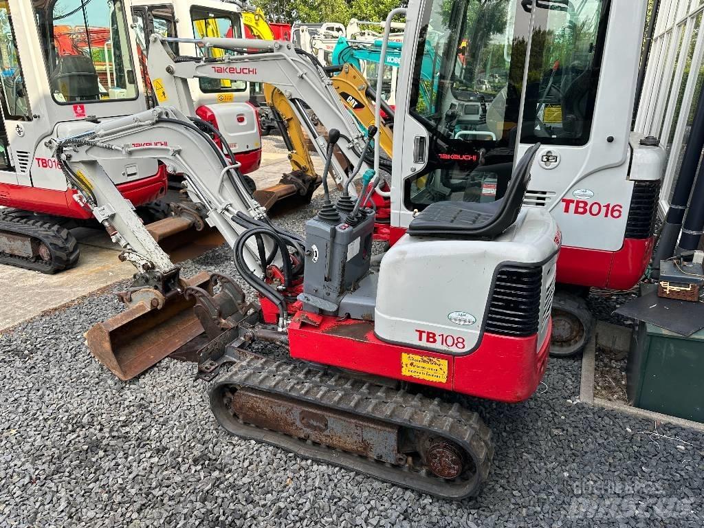 Takeuchi TB108 Mini Excavators <7t (Mini Diggers)
