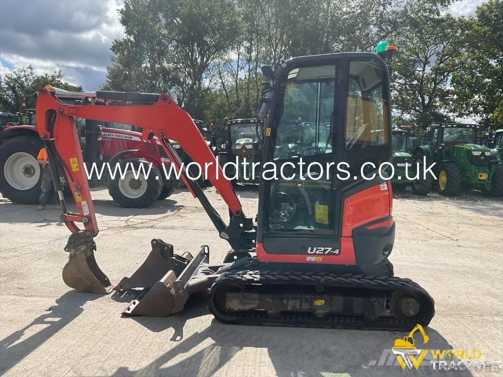 Kubota U 27-4 Mini Excavators <7t (Mini Diggers)