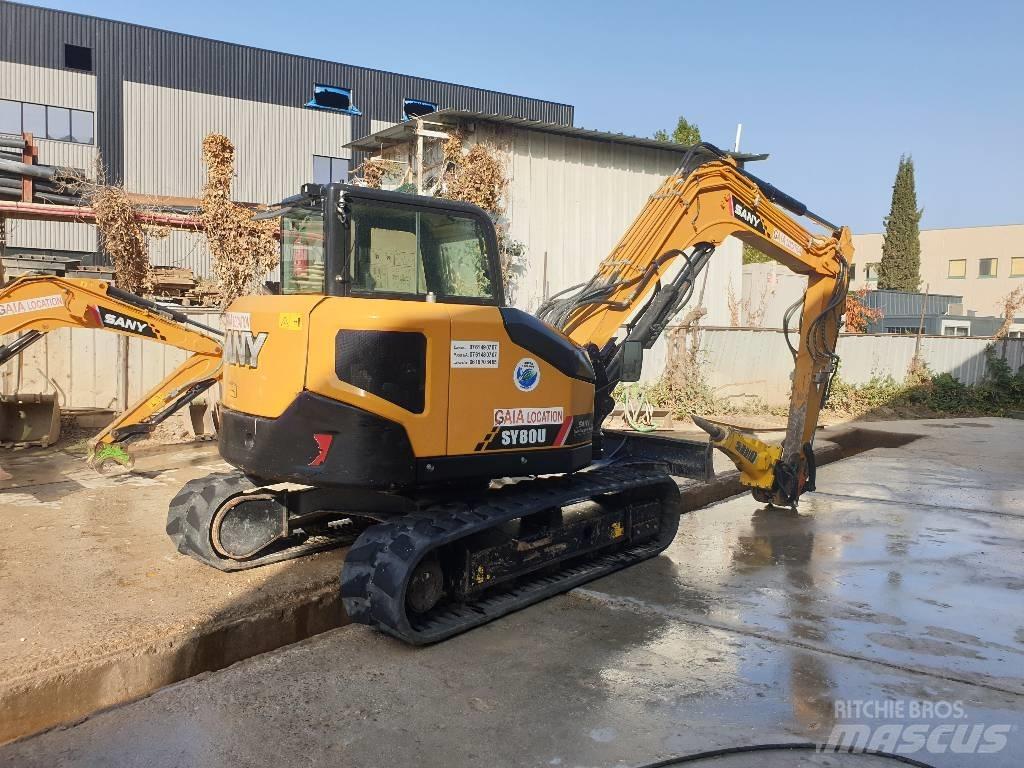 Sany SY 80 U Crawler Excavators