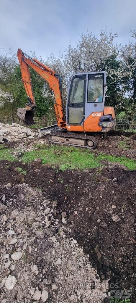 Hitachi Ex35 Mini Excavators <7t (Mini Diggers)