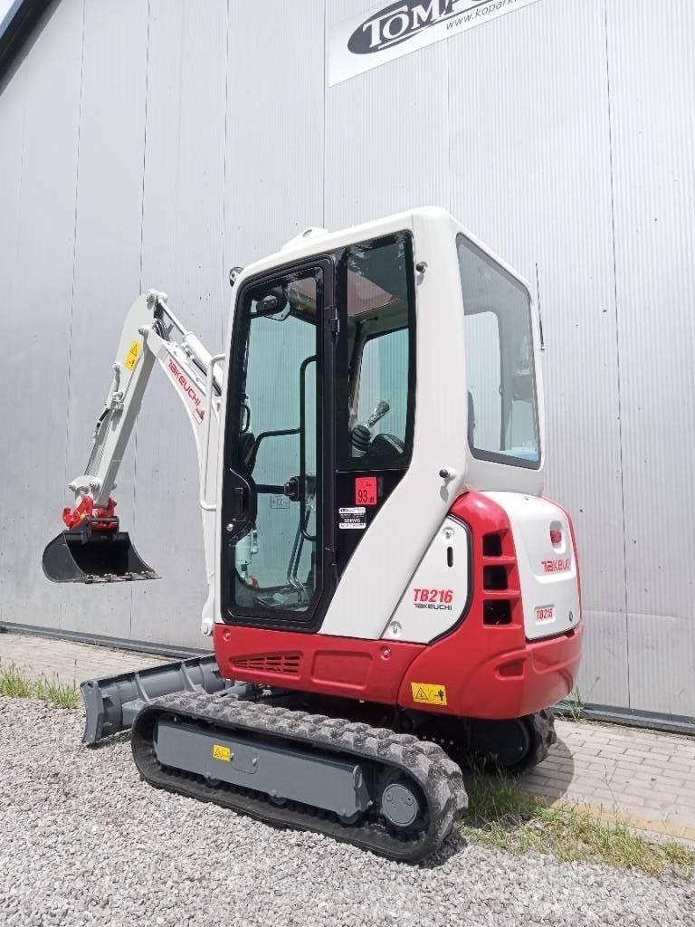 Takeuchi TB 216 Mini Excavators <7t (Mini Diggers)