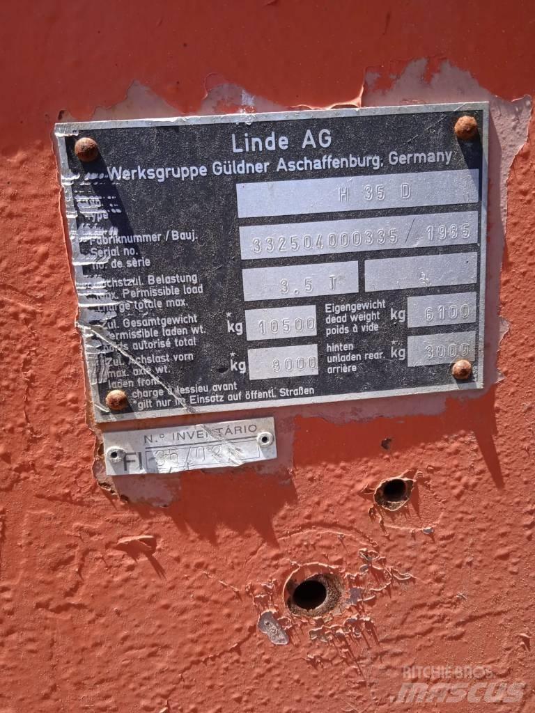 Linde H 35 D Diesel Forklifts