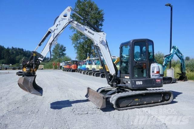 Bobcat E 55 Mini Excavators <7t (Mini Diggers)